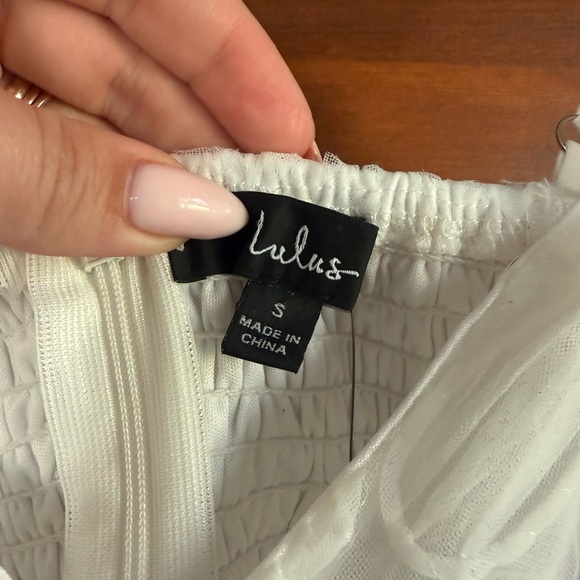 Lulus Radiate Elegance Ivory Floral Tulle Midi Dress - Picture 6 of 8